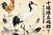 鶴立凡羽間，十二生肖中誰堪鶴立雞群？