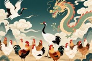 雞群無鶴，龍隱云中，當(dāng)生肖遇上鶴立雞群