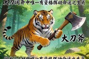 大刀闊斧是虎，因為它是山林中唯一有資格揮動命運之斧的生肖