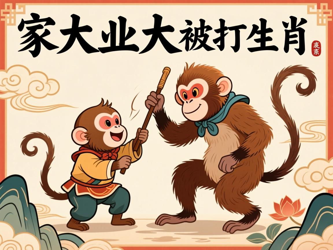 家大業(yè)大被猴耍打一生肖