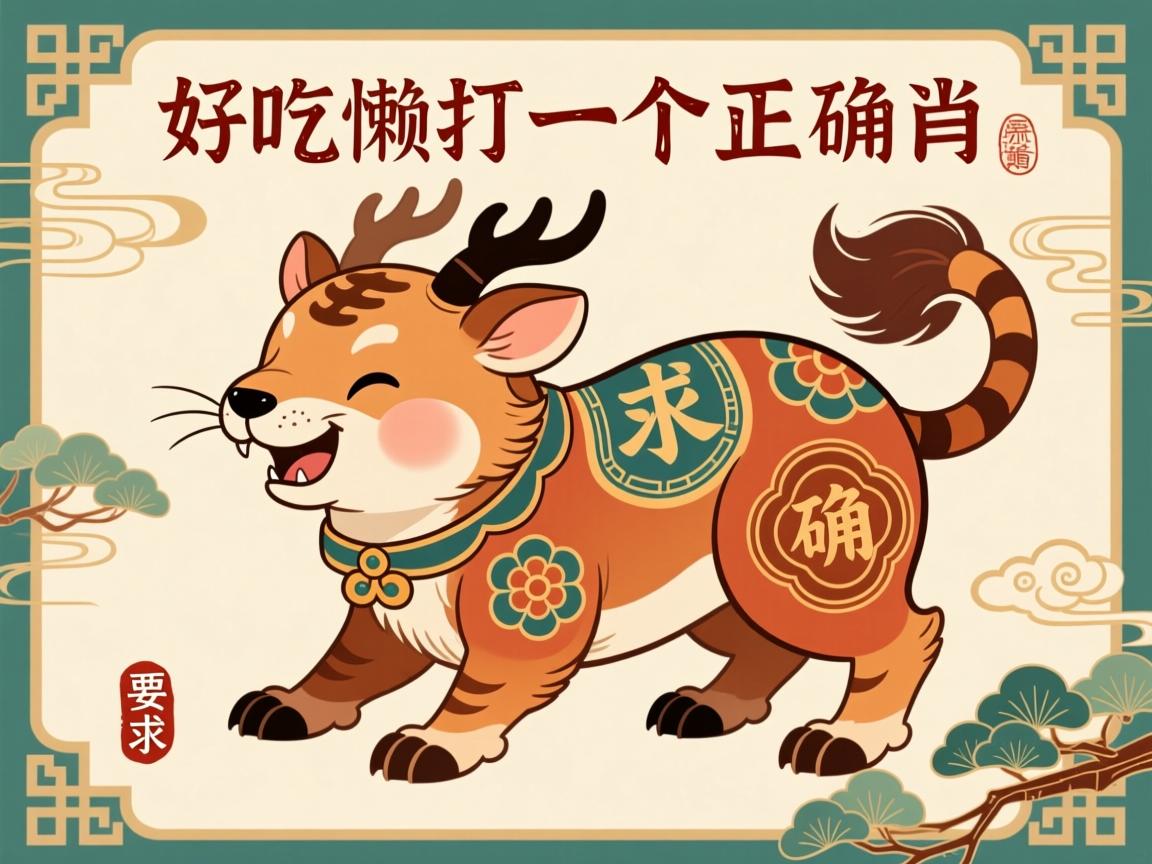 好吃懶做打一個正確生肖