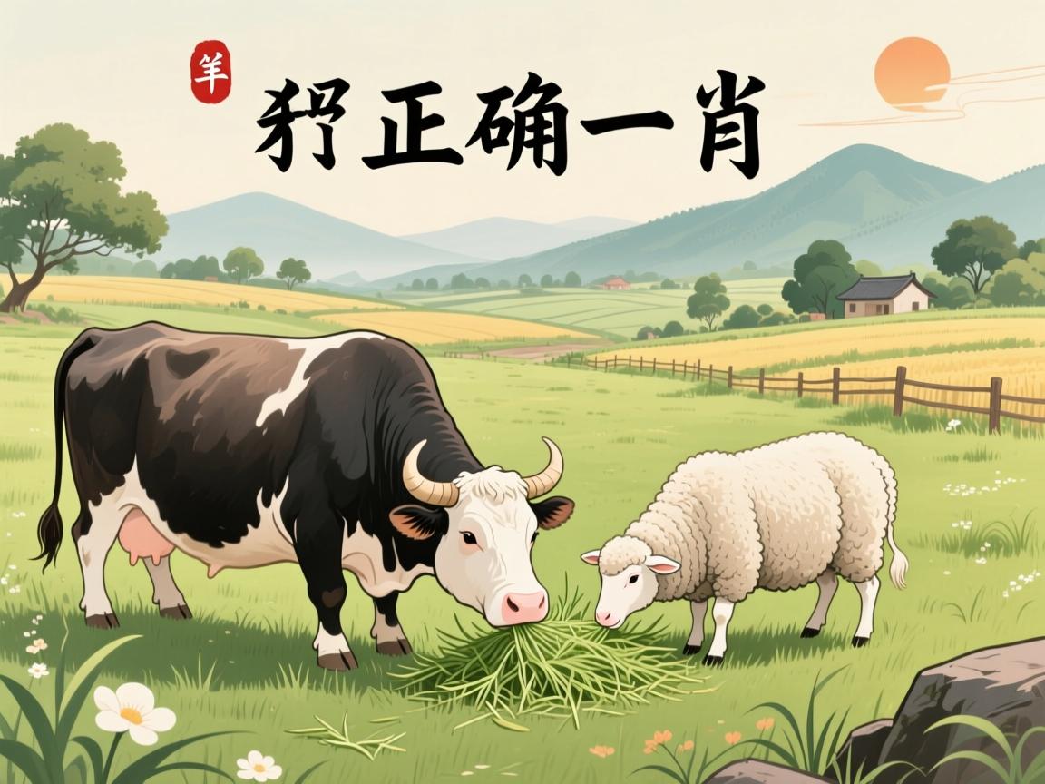 牛肥羊壯吃青草