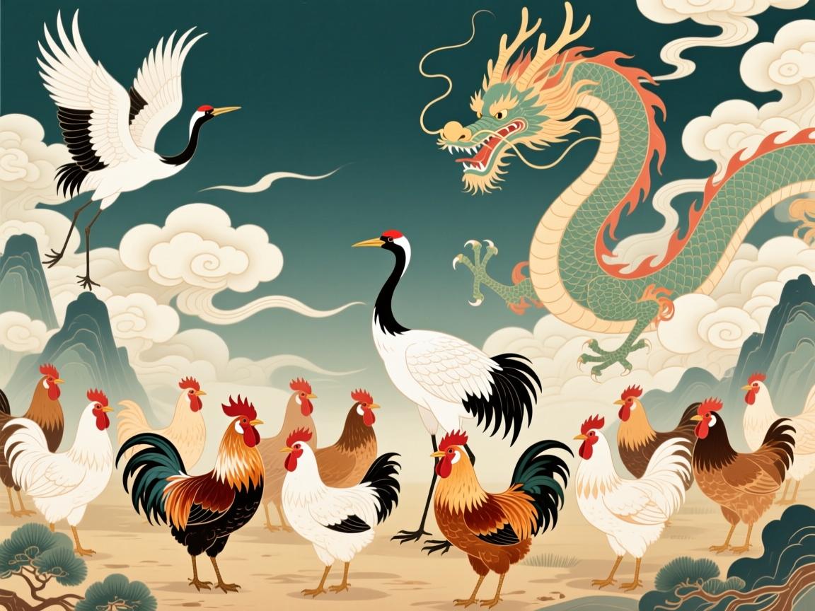 當(dāng)生肖遇上鶴立雞群