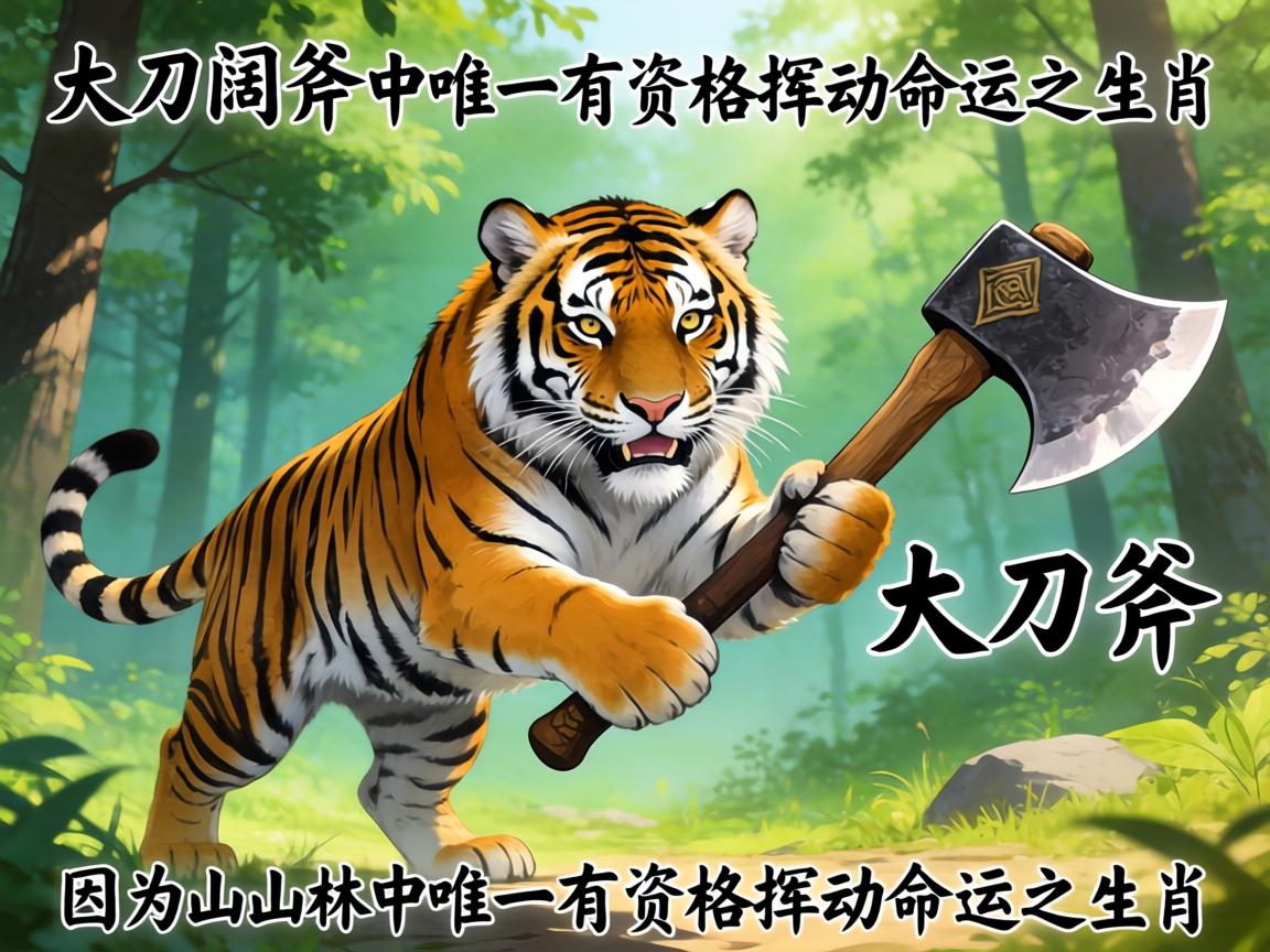 因為它是山林中唯一有資格揮動命運之斧的生肖