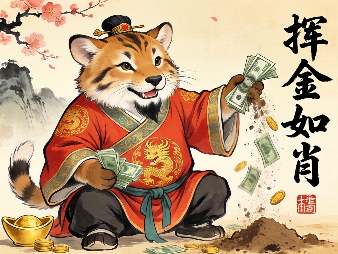 十二生肖中誰(shuí)在撒錢(qián)如撒土