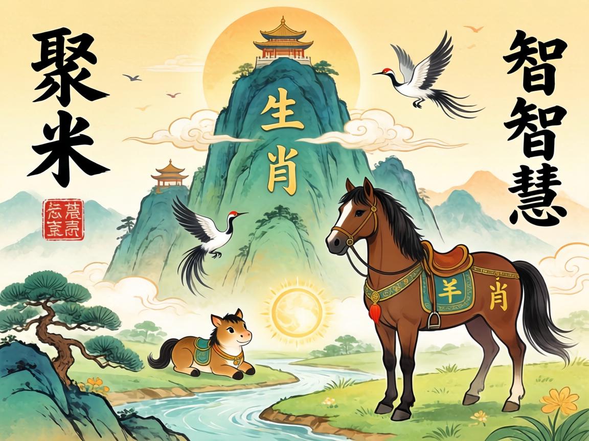 聚米為山與生肖馬的智慧