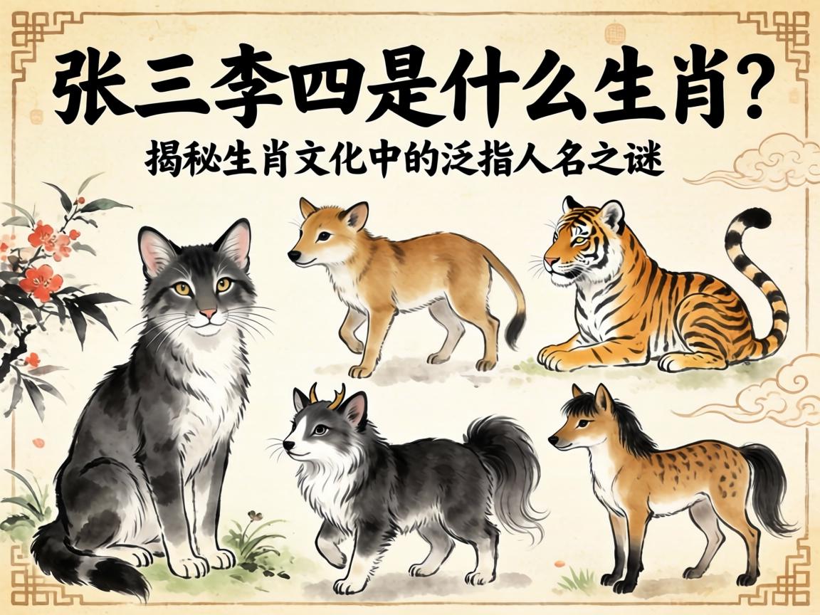 揭秘生肖文化中的泛指人名之謎