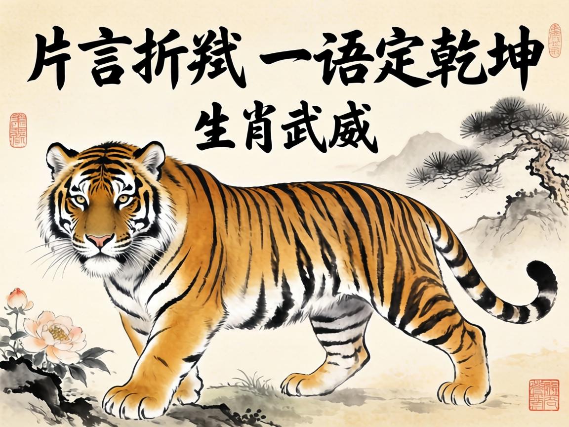 一語定乾坤的生肖虎威