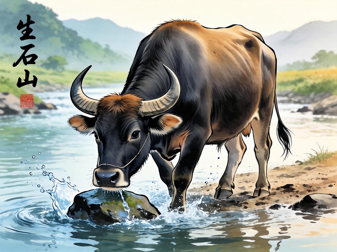 那頭從時光河床走來的牛
