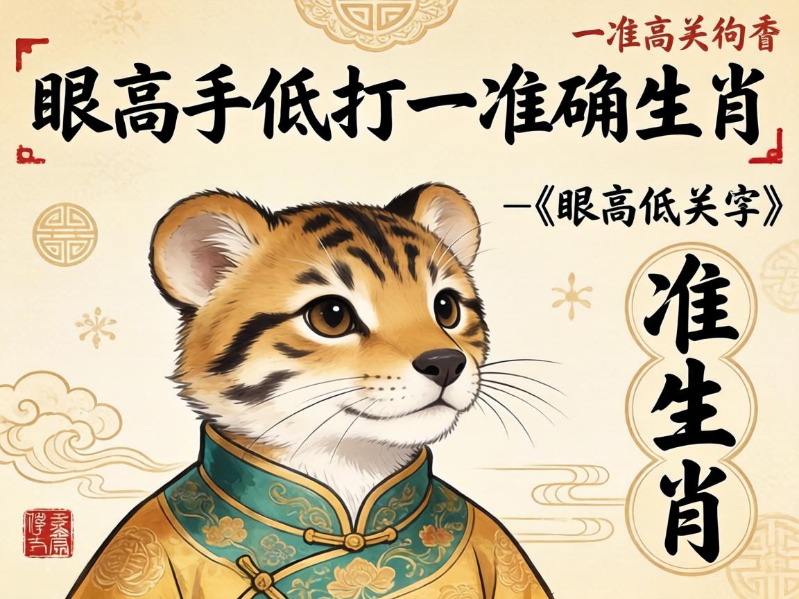 眼高手低打一準確生肖