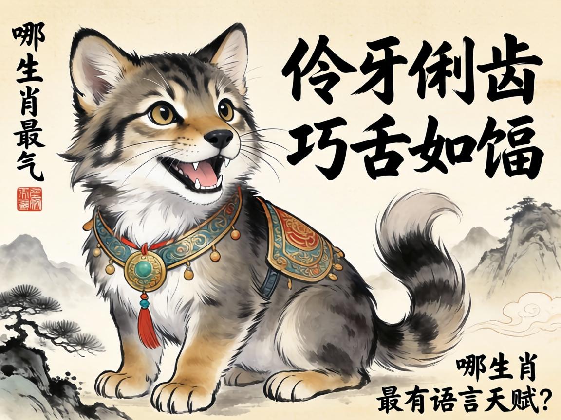 哪個(gè)生肖最有語(yǔ)言天賦