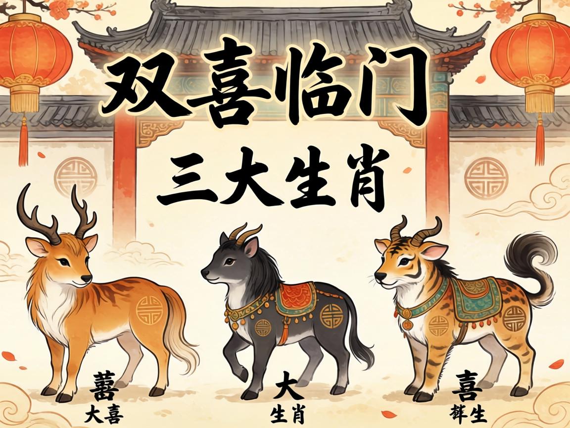 雙喜臨門三大生肖
