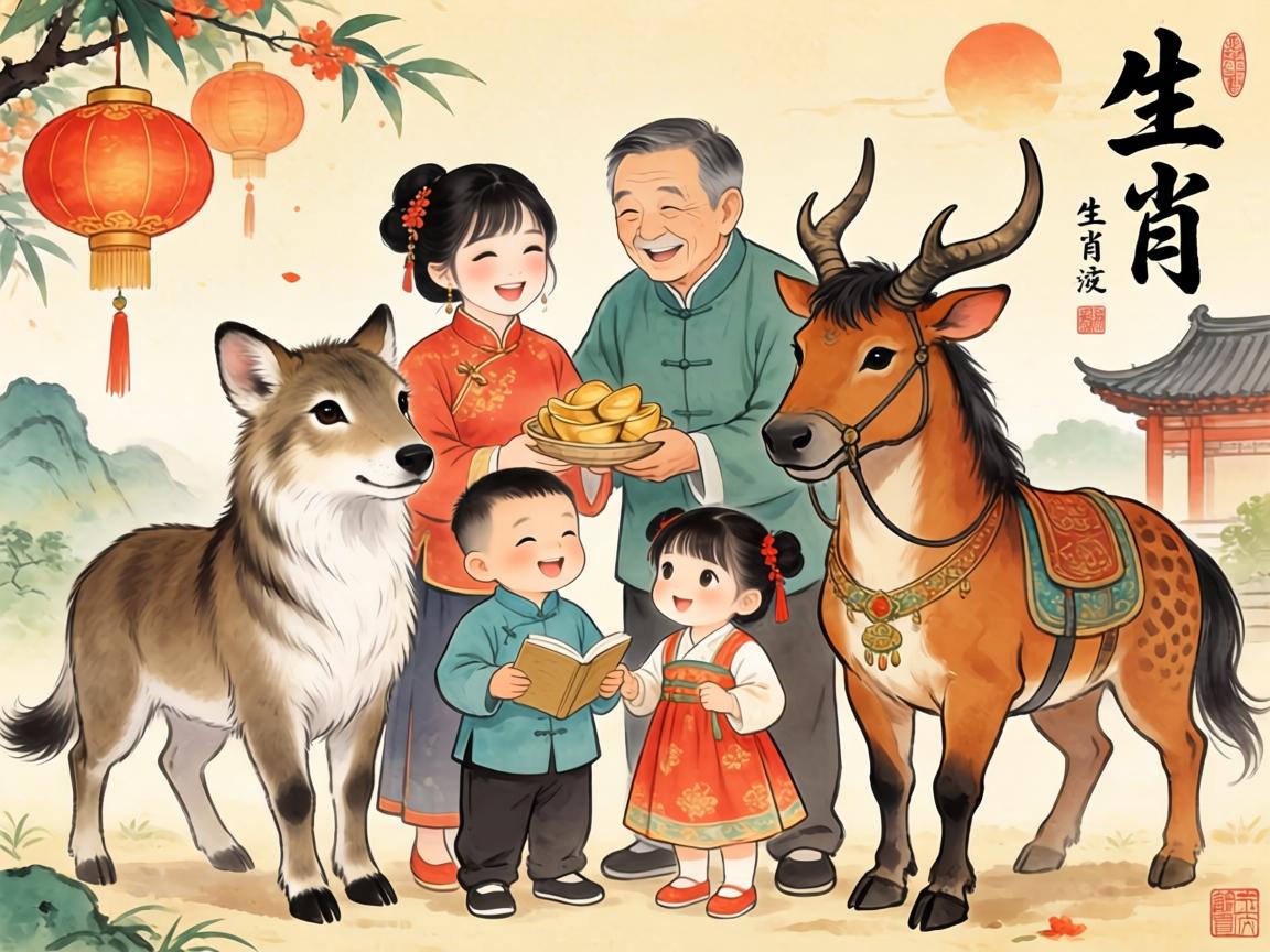 闔家歡樂的三大生肖