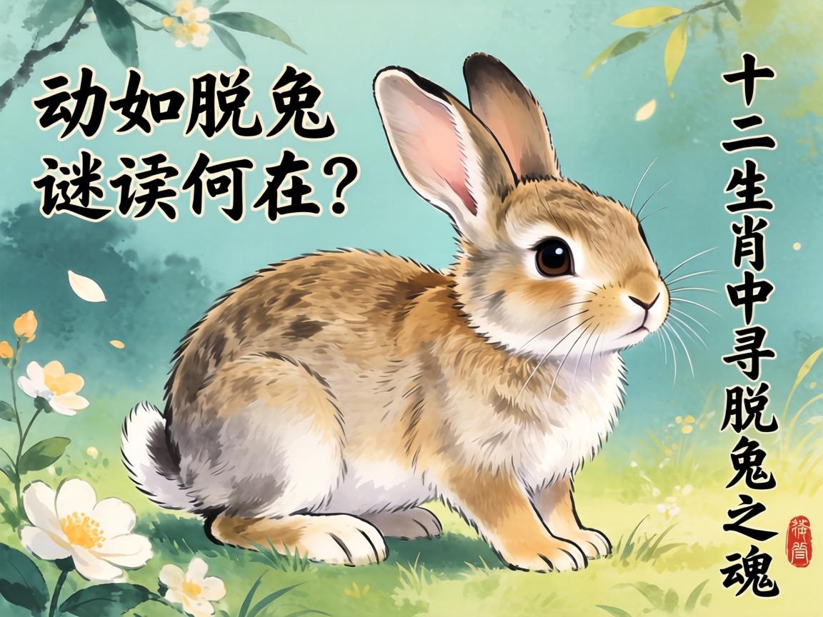 十二生肖中尋脫兔之魂