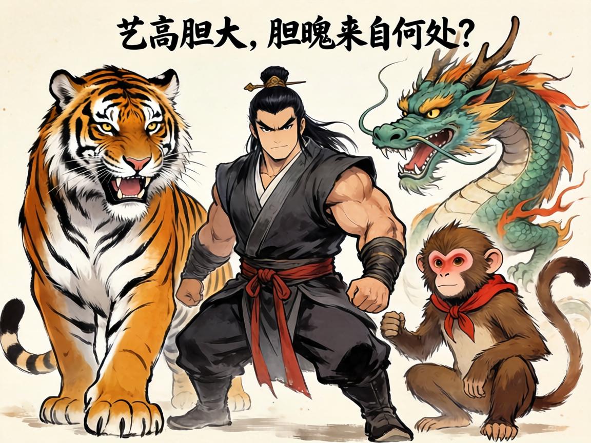 猴的膽魄來自何處