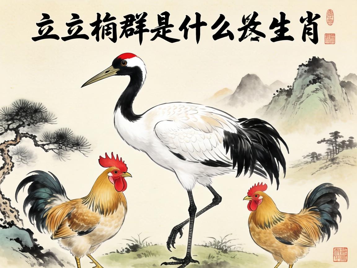 鶴立雞群是什么生肖