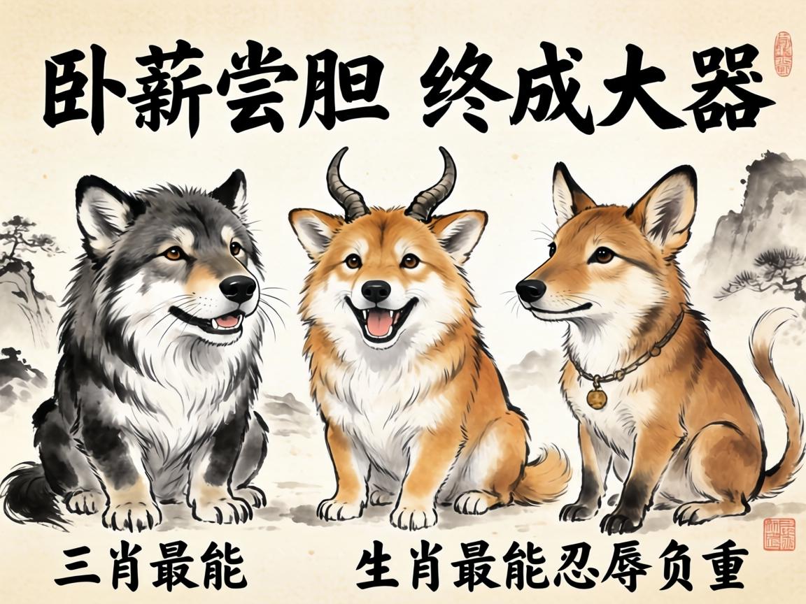 這三個(gè)生肖最能忍辱負(fù)重
