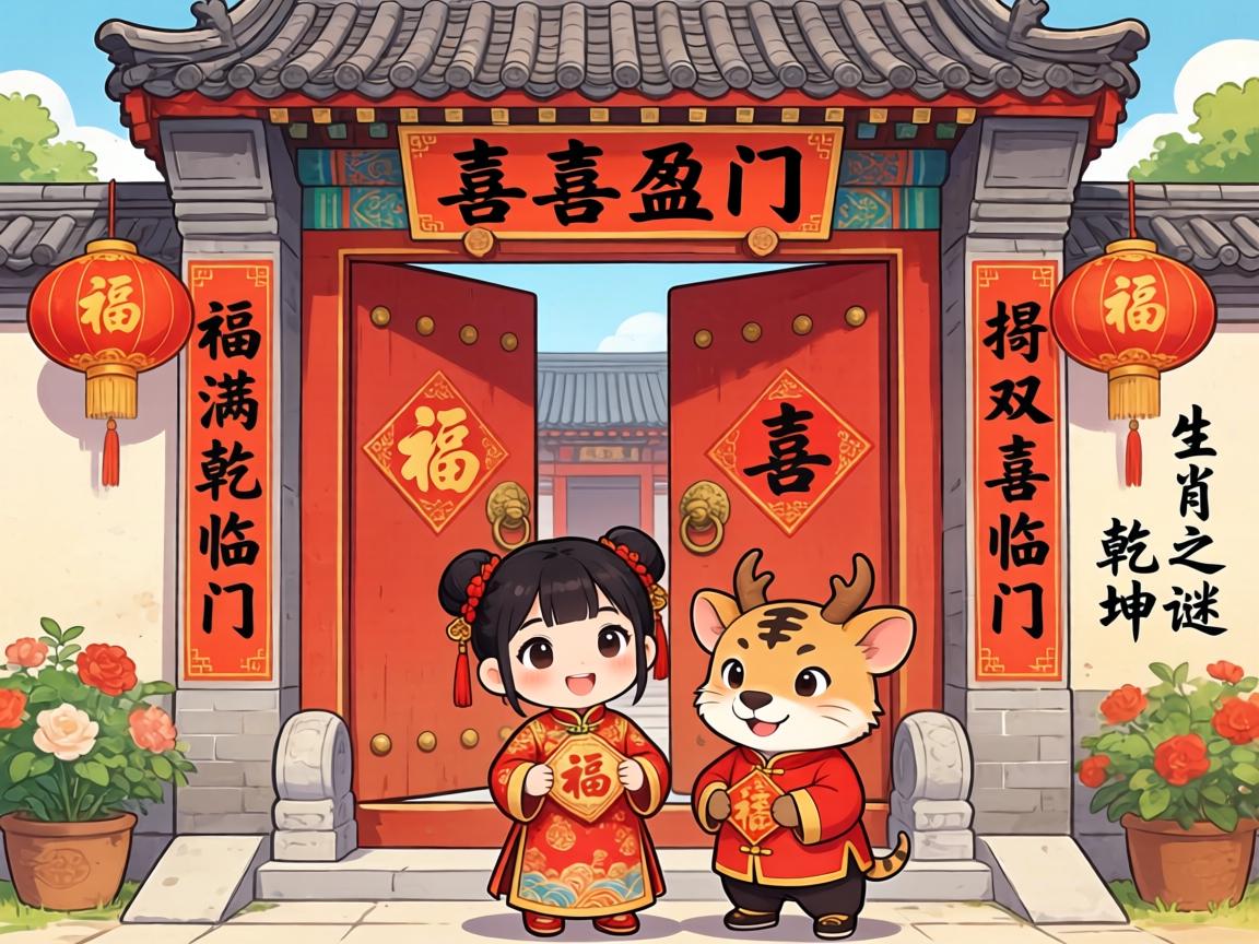 揭開雙喜臨門的生肖之謎