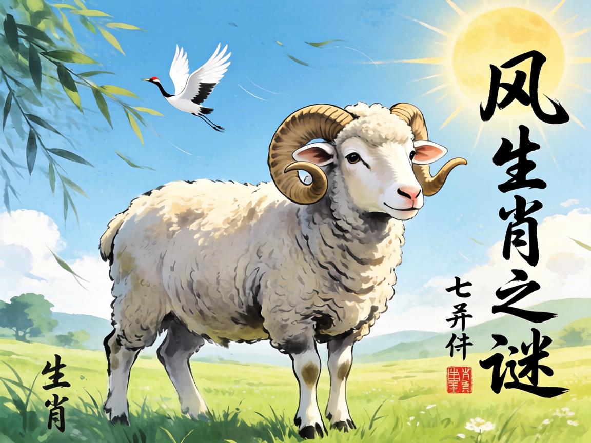 羊的祥和象征
